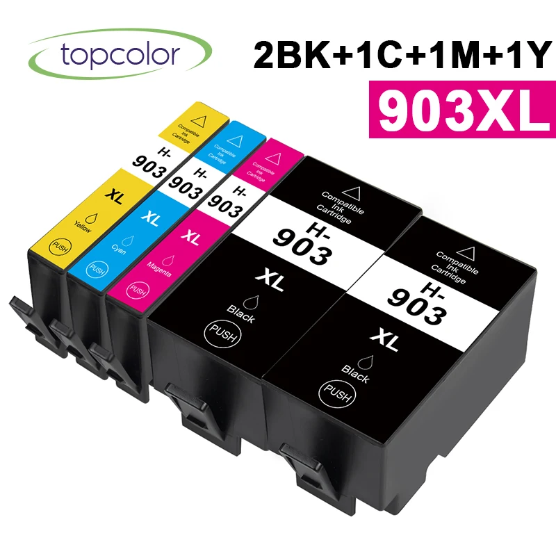 Цветной картридж для принтера HP 903 H OfficeJet Pro 6950 6960 6970|Чернильные картриджи| |
