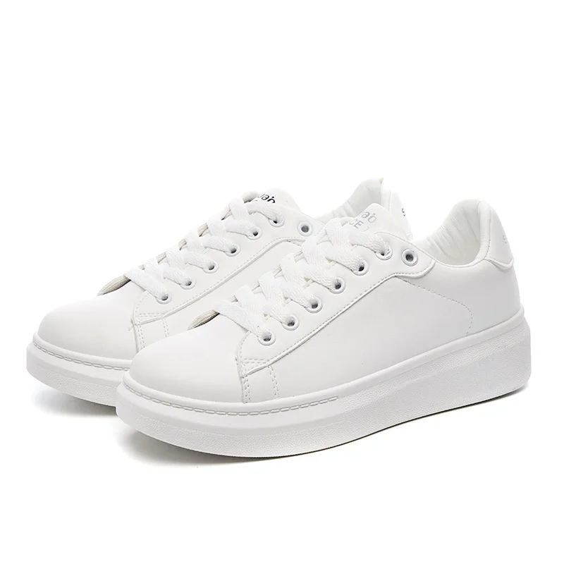 all white women platform flats korean trend ladies shoes designer woman vintage sneakers old school luxury moccasins for women (7)