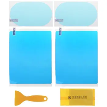 

2Pairs Car Anti Water Anti Fog Coating Rainproof Hydrophobic Protective Film G8TE