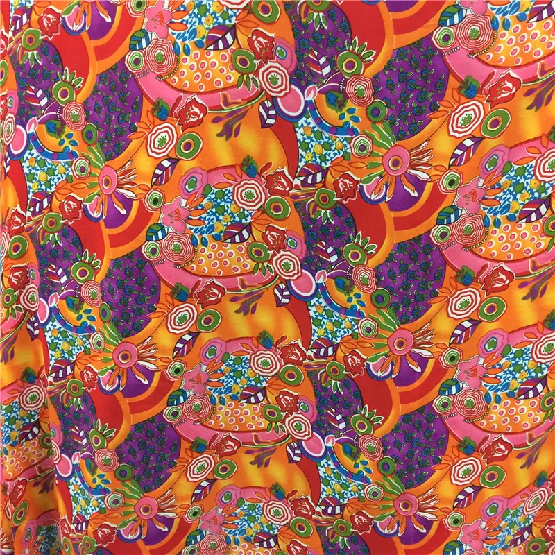 

Bazin Riche Getzner Star With Flower Printing Milan Hemp Thickening Chiffon Monolayer Opaque Snow Spins Dress Shirt S Fabrics