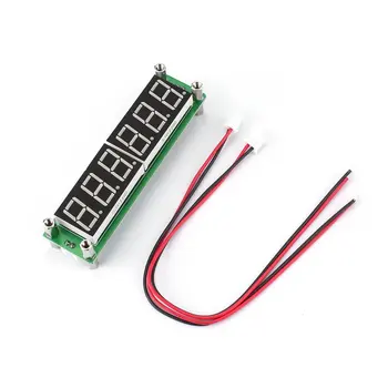 

0.1MHz~65MHz 6 LEDs Blue Light Digital Display Frequency Meter Counter Tester High Bright Digital Cymometer Module PLJ-6LED-H