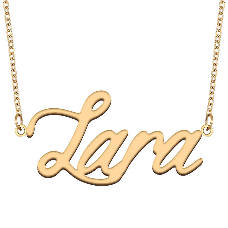 

Necklace with Name Lara for His Her Family Member Best Friend Birthday Gifts on Christmas Mother Day Valentine's Day