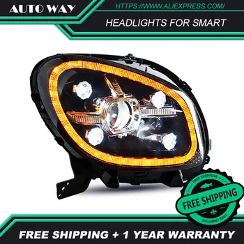 

case for Smart LED Smart headlight Hernia lamp accessory products case for Smart LED headlights Smart Car styling