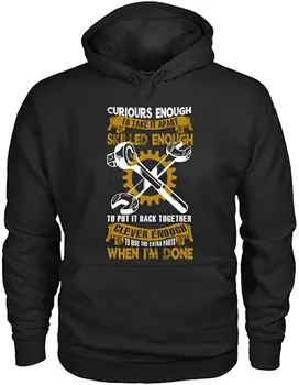 

Mechanic Hoodies Curious Skilled Clever Mechanic Hoodies Unisex men women hoodie