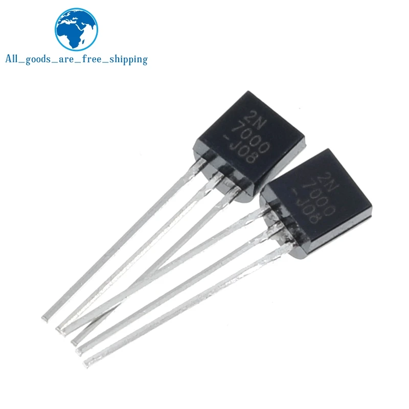 20pcs/lot 2n7000 To92 Small Signal Mosfet 200 Mamps 60 Volts N-channel To-92 transistors kit,mosfet transistor