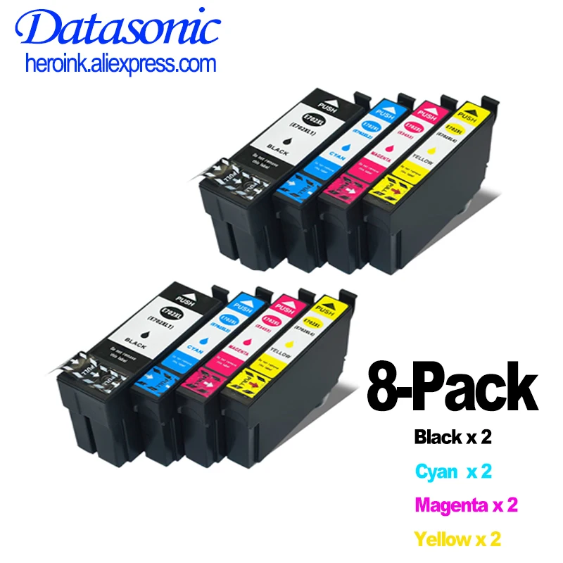 Совместимый чернильный картридж Dat 702 702XL фотография замена для EPSON обозначения