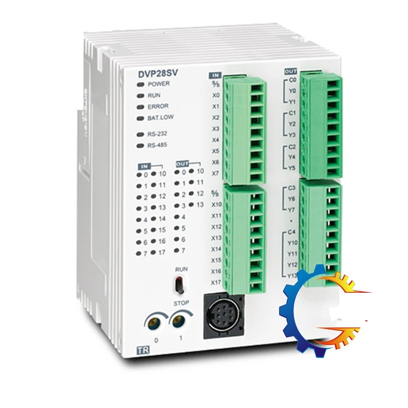 US $295.95 DVP28SV11T2 DELTA PLC Programmable Controller Transistor Output 28Point Host 16DI 12DO NPN 24Vdc 05A 4 Channels 200K