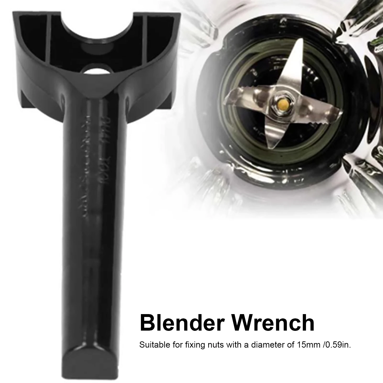 Plastic Blender Opener Wrench Replacement Part Fixing Nut Blender Blade Removal Tool Fit For Vitamix Open Blades