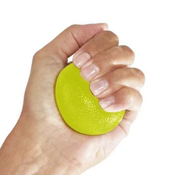 

2019 Silicone Egg Fitness Hand Expander Gripper Strengthener Forearm Wrist Finger Exerciser Trainer Stress Relief Power Ball