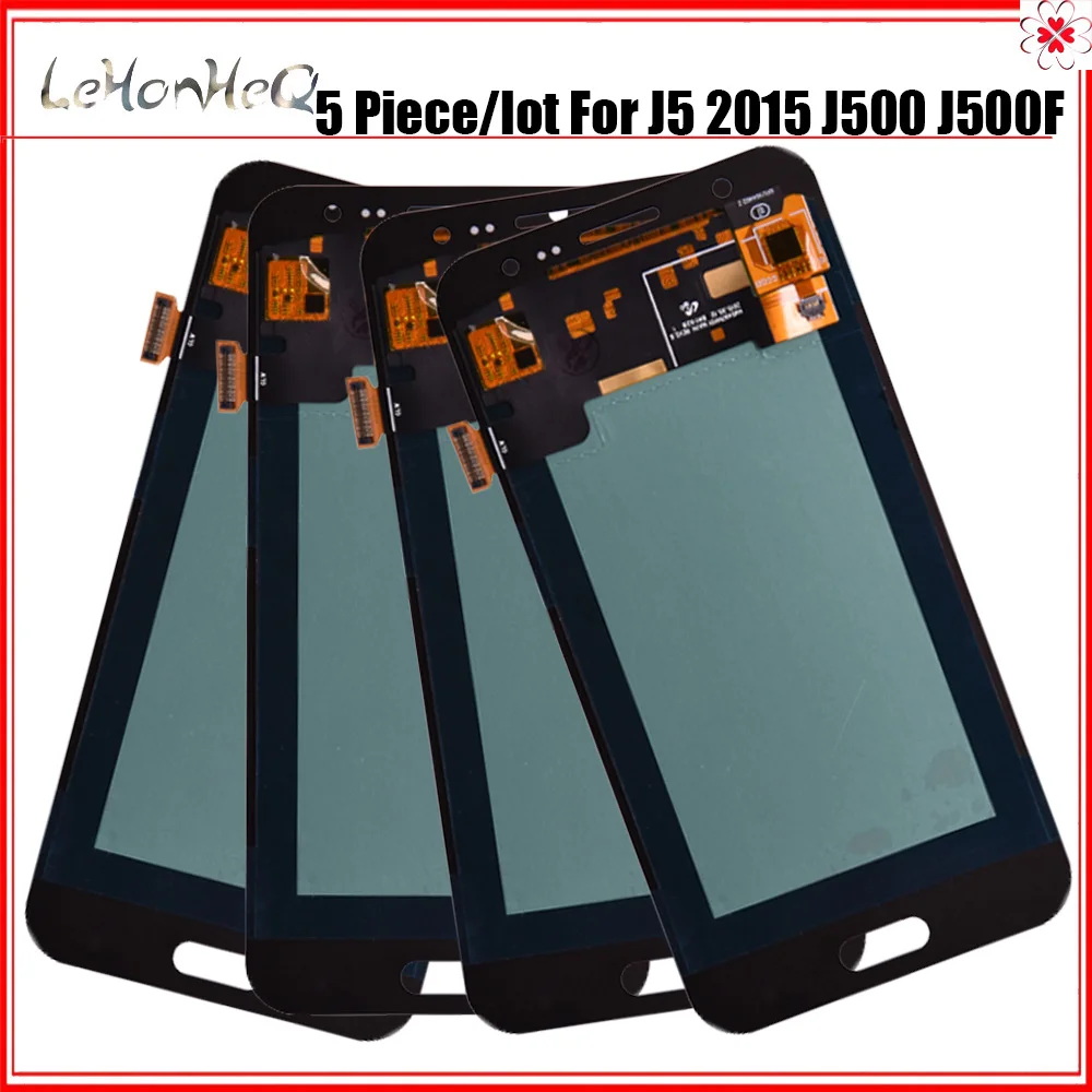 

5 Piece/lot J5 2015 Display For Samsung Galaxy J5 2015 J500 J500F J500M LCD Display Touch screen Digitizer Assembly