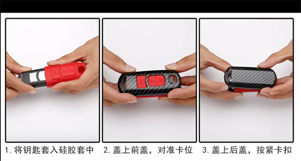 Auto-Styling Auto In Fibra di Carbonio Copertura di Chiave Borsette Caso Per La Nuova Bmw 1 3 4 5 6 7 Serie e60 F10 F20 F30 E90 E46 G30 Accessori - H8607ab8e5a294810b3a17f4c001d580ev