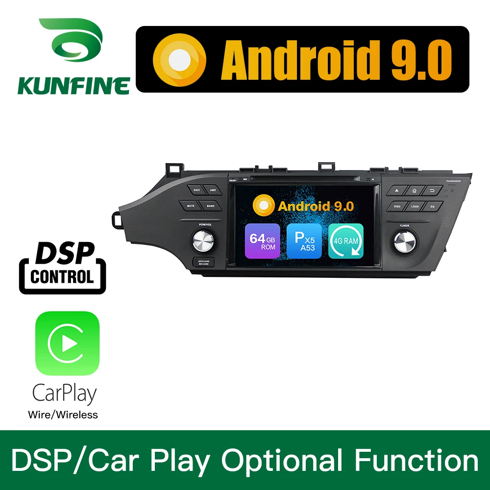Android 9 0 Восьмиядерный 4 Гб ОЗУ 64 ПЗУ автомобильный DVD GPS мультимедийный плеер