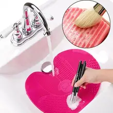 Silikon Make-Up Pinsel Reiniger Machen Up Waschen Pinsel Waschen Kosmetische Foundation Make-Up Pinsel Reiniger Pad Wäscher Bord Werkzeug