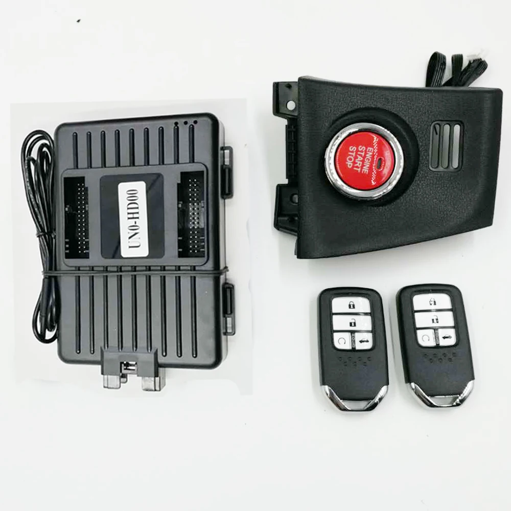 For Honda CITY Year 2014 to 2018 Add Push Button Start Stop Car 
