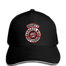 Мужская бейсболка Mongrel Mob MC с графическим принтом, Черная кепка, новинка, tsnapback wo men