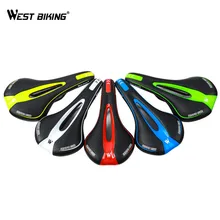 

WEST BIKING MTB Saddle Seat Silica Gel Cushion Bicycle Saddle Road Mountain Bike Saddle Bicycle Cycling Seat Silicone Skidproof