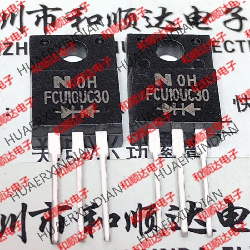 10 шт./лот и FCU10UC30 TO-220F 300V 10A