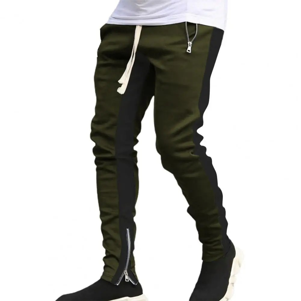 Sports Men Trousers Zipper Great Stitching Men Sweatpants Casual Pants Spring Autumn Joggers Man Pants Fitness sport jogging trousers