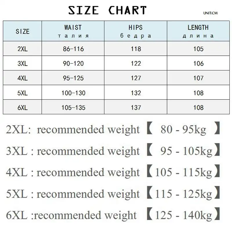 calças tamanhos grandes masculino