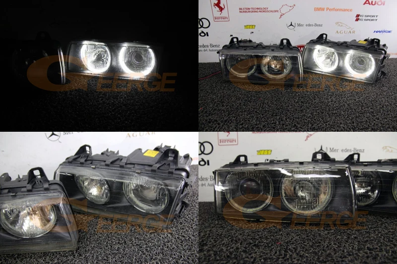 Для BMW E36 318I 323I 325I 328I 1992 1998 евро головной светильник ультра яркий дневной с