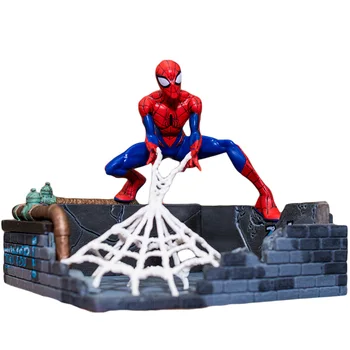 

Avengers: Endgame Spider-Man Finders Keypers Statue Official Spider-Man Key Holder Figure Toy Figurals Model Gift X4590