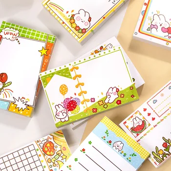 

20set/lot Memo Pads Sticky Notes Cute Rabbit Series Paper diary Scrapbooking Stickers Office School stationery Notepad