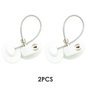 

2Pcs Window Security Chain Lock Window Cable Lock Restrictor Multifunctional Window Lock Door Security Guard for Baby Safety