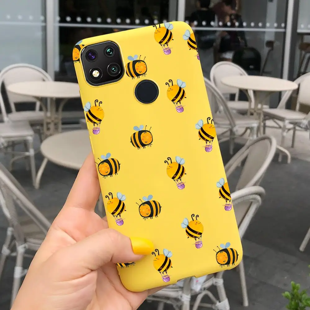 Case For Xiaomi Redmi 9C NFCA Redmi 9A 9C Redmi9 Redmi9A 9 C Cover Custom Sunflower Butterflies Phone Case Soft Silicone Fundas xiaomi leather case glass Cases For Xiaomi