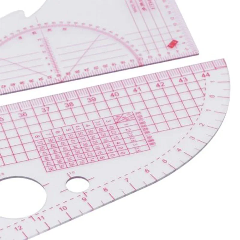

High Quality 13pcs Sewing French Curve Measure Ruler For Sewing Dressmaking Tailor Rulers Set
