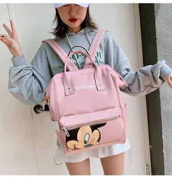 

Mickey Backpack Female Shoulder Bag For Women 2019 Lady Backpack High Capacity Travel Backpack Ladies Schoolbag Mochila Feminina