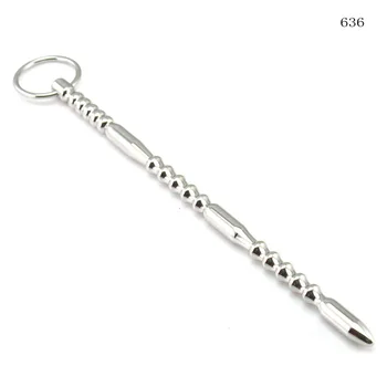 

Male Cock Horse Eye Stimulator Stainless Steel Urethral Dilators Penis Plug Sex Toys For Men Urethra Insert Sounding Rod