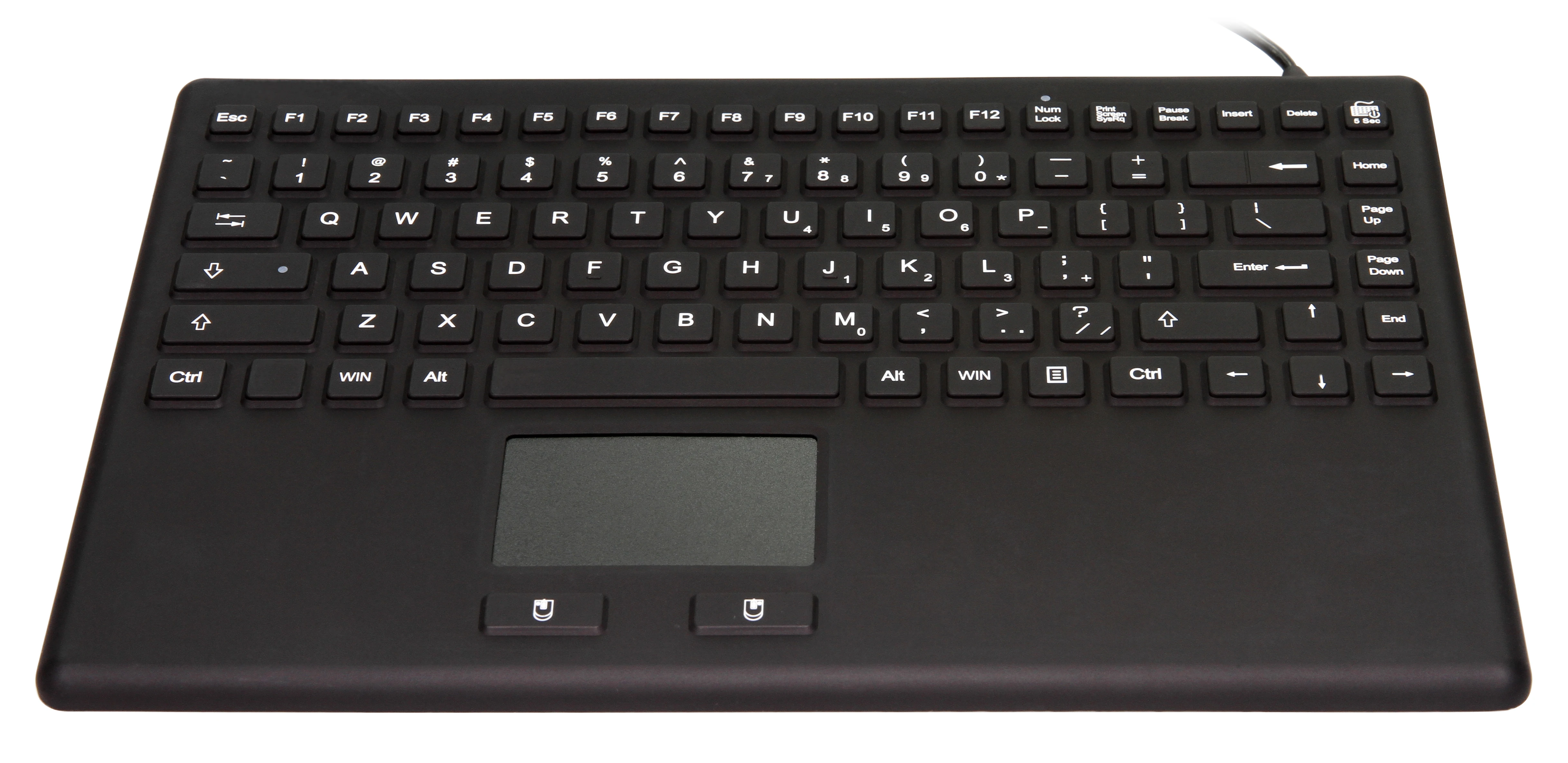 Impermeável do Portátil do Silicone Ip68 com Touchpad Teclado Industrial - Imagem 2