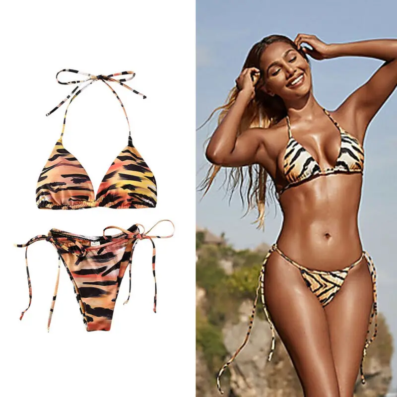 tiger stripe swimsuit