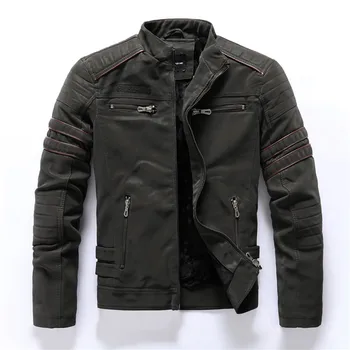Vintage Fleece Leather Jacket 3