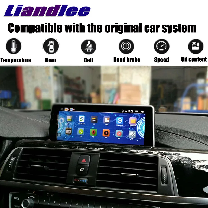 Автомобильный мультимедийный плеер Liandlee NAVI для BMW 3 серии F30 F31 F34 2011 ~ 2018