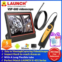 Launch VSP-600 Usb Inspectie Camera VSP600 Videoscope 5.5Mm 6 Led Licht Voor X431 Voor View Video Beelden Van Harde bereikbare Gebieden