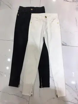 

2020 spring new women stretch pencil jeans pants female causal denim long trouse pants 2 color ddxgz2