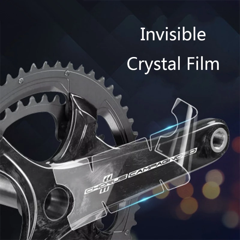 Защитная пленка для Кривошип горного велосипеда 3 листа универсальная пластина