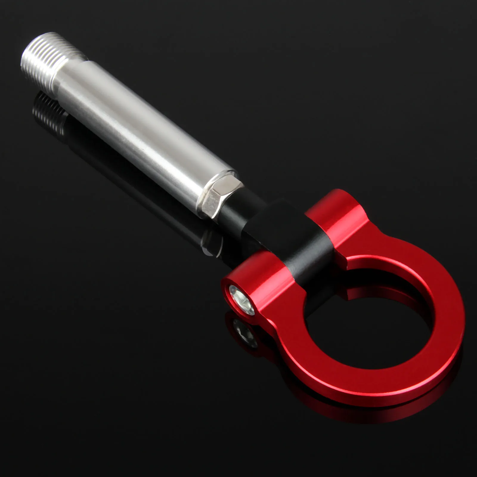 Universal Aluminum Iron Screw-on Auto Car Front Bumper Racing Tow Hook For TOYOTA YARIS COROLLA SCION XB Car Trailer Towing Bars