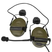 COMTAC II шлем кронштейн версия гарнитура страйкбол военные тактические наушники шумоподавление звукосниматель стрельба охотничьи теплые наушники FG