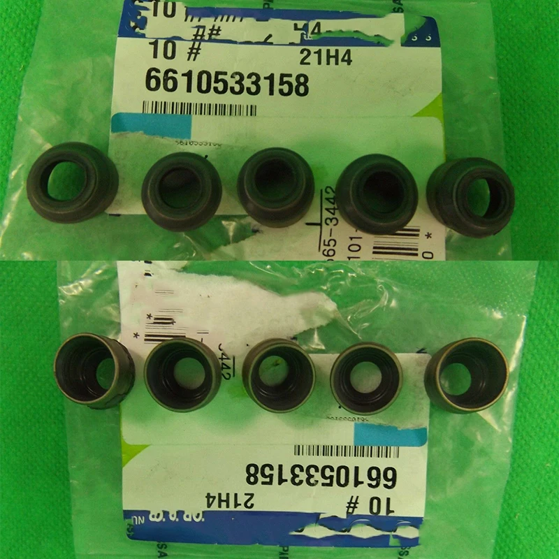 

For M-ERCEDES BENZ MB VAN 2.9L For S-SANGYONG MUSSO SUV 2.9L DIESEL EXHAUST & INTAKE VALVE STEM SEAL PACK