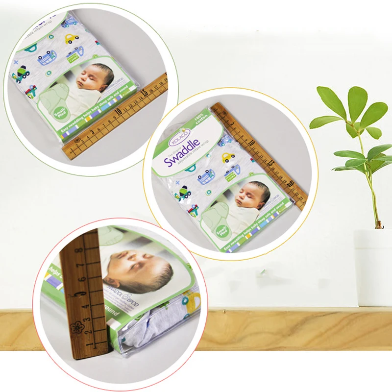 Спальные мешки для младенцев, пеленальный конверт-кокон для новорожденных, хлопок, от 0 до 6 месяцев, детское одеяло, пеленка, спальный мешок