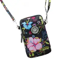 Женская сумка на плечо в Корейском стиле, сумка для мобильного телефона с принтом, сумка-мессенджер для бега, сумки на запястье, спортивная сумка, кошелек для монет на молнии