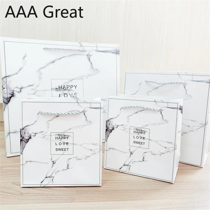 10 шт./лот упаковка для конфет печенья подарочный бумажный пакет креативные