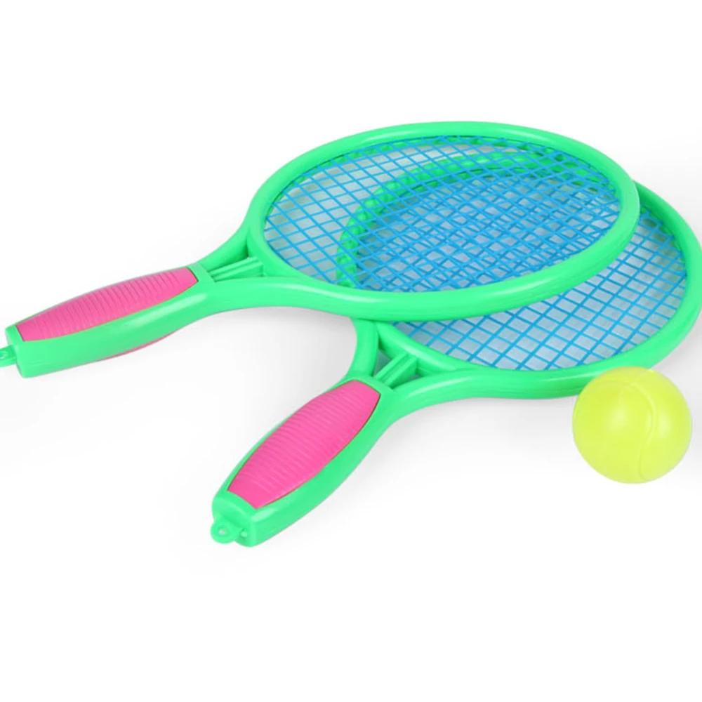 1pair Children Badminton Tennis Racket Baby Sports Bed Educational /_vi