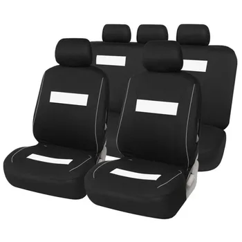 

Car Seat Cover 5-seater Protection Car Interior Fabric Four Seasons General Car Seat White Red Blue