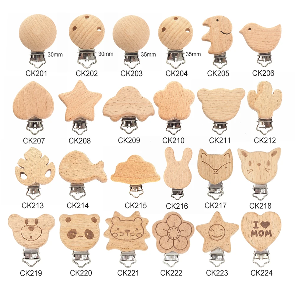 chenkai-50pcs-wooden-bear-flower-car-heart-bird-elephant-round-star-clips-bpa-free-for-diy-baby-nature-pacifier-chain-gifts