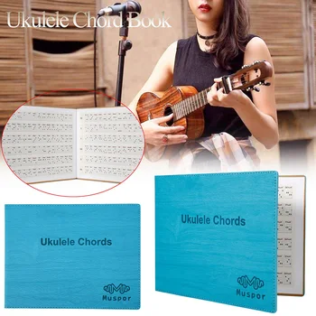 

Learning Aid Chart Paperback Practice Guitar Guide Portable Kids Adults No-nonsense Ukulele Chord Book Musical Instrument Gift
