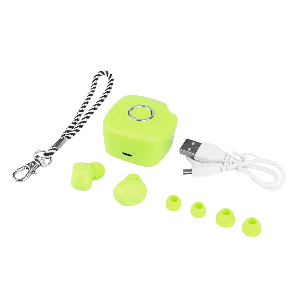 Красочные беспроводные Bluetooth наушники гарнитура с зарядным устройством для универсальных