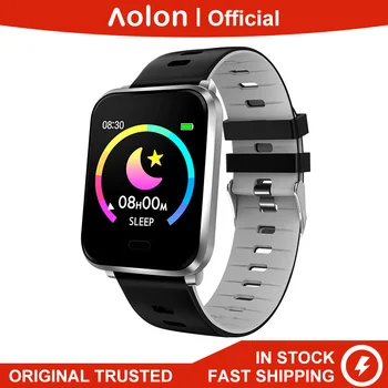 

Aolon K10plus IP68 waterproof Bluetooth Smartwatch Heart Rate Monitor Smart Watch 1.3inch Screen Steps Distance Calories Sports